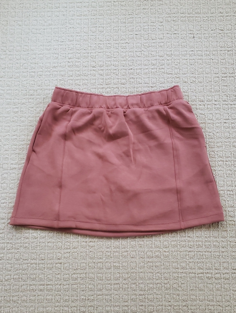 Mondetta Mauve Knit Mini Skirt